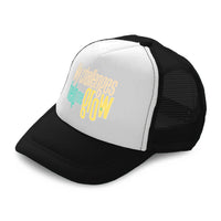 Kids Trucker Hats My Challenges Help Me Grow Boys Hats & Girls Hats Cotton - Cute Rascals