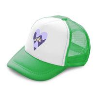 Kids Trucker Hats Be Kind Heart Boys Hats & Girls Hats Baseball Cap Cotton - Cute Rascals