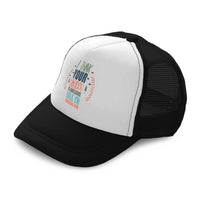 Kids Trucker Hats Holiday Is Awesome Have Amazing 1 Boys Hats & Girls Hats - Cute Rascals