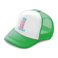 Kids Trucker Hats Talented Smart Special Worth It Valued Boys Hats & Girls Hats - Cute Rascals