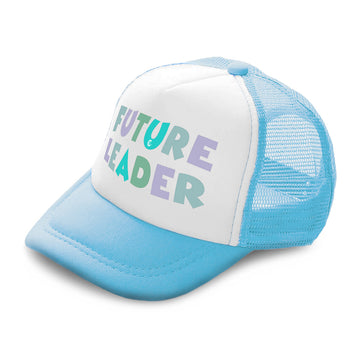 Kids Trucker Hats Future Leader Boys Hats & Girls Hats Baseball Cap Cotton