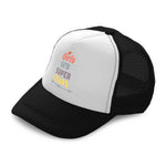 Kids Trucker Hats Girls Are Super Stars Heart Arrow Boys Hats & Girls Hats - Cute Rascals