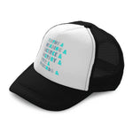 Kids Trucker Hats Maths Reading Science History Gym Boys Hats & Girls Hats - Cute Rascals