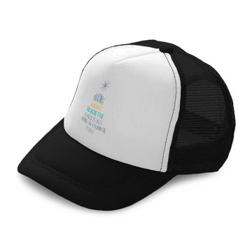 Kids Trucker Hats Young Activist World Going to Change Itself Cotton