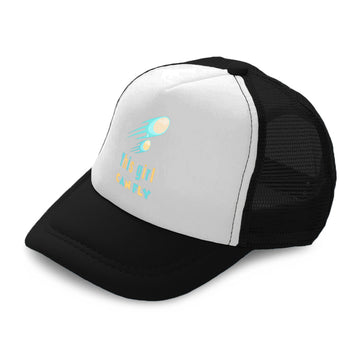 Kids Trucker Hats This Girl Can Fly Ball Boys Hats & Girls Hats Cotton