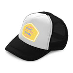 Kids Trucker Hats I Am Not Strong for A Girl I Am Just Strong Cotton - Cute Rascals