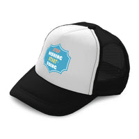 Kids Trucker Hats Stop Wishing Start Doing Boys Hats & Girls Hats Cotton - Cute Rascals