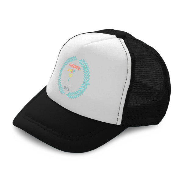 Kids Trucker Hats I Needed A Hero So I Became 1 Boys Hats & Girls Hats Cotton - Cute Rascals