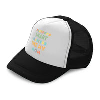 Kids Trucker Hats Fabulous Smart Flawless like My Mom Boys Hats & Girls Hats - Cute Rascals