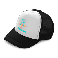 Kids Trucker Hats Feminist in Training Crown Boys Hats & Girls Hats Cotton - Cute Rascals