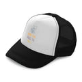 Kids Trucker Hats Never Too Small to Rock Boys Hats & Girls Hats Cotton