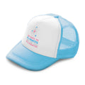 Kids Trucker Hats Wants to Be Princess Scientist Boys Hats & Girls Hats Cotton