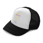 Kids Trucker Hats Forget Princess I Want to Be An Engineer Baseball Cap Cotton - Cute Rascals