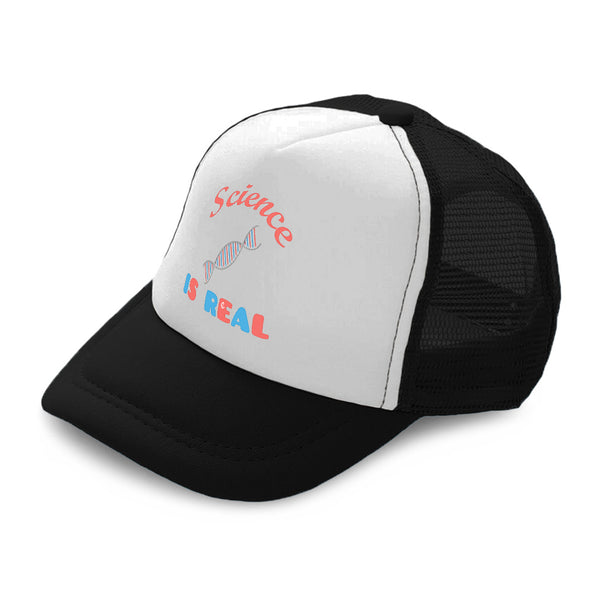 Kids Trucker Hats Science Is Real Reactions Boys Hats & Girls Hats Cotton - Cute Rascals