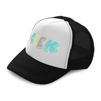 Kids Trucker Hats Geek Freak Boys Hats & Girls Hats Baseball Cap Cotton - Cute Rascals