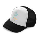 Kids Trucker Hats Speak up Megaphone Boys Hats & Girls Hats Baseball Cap Cotton - Cute Rascals