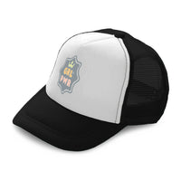 Kids Trucker Hats Girl Power Crown Boys Hats & Girls Hats Baseball Cap Cotton - Cute Rascals