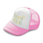 Kids Trucker Hats Morning Person Butterfly Boys Hats & Girls Hats Cotton - Cute Rascals