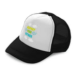 Kids Trucker Hats Respect Your Mother Clouds Leaves Boys Hats & Girls Hats - Cute Rascals