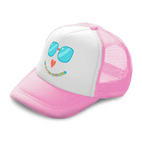 Kids Trucker Hats 1 of A Kind Generation Shades Heart Boys Hats & Girls Hats - Cute Rascals
