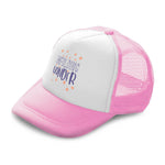 Kids Trucker Hats Unfolding Wonder Stars Boys Hats & Girls Hats Cotton - Cute Rascals