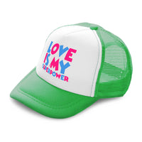 Kids Trucker Hats Love Is My Super Power Boys Hats & Girls Hats Cotton - Cute Rascals