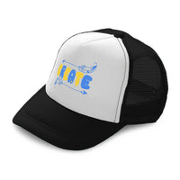 Kids Trucker Hats Create Feather Arrow Boys Hats & Girls Hats Cotton - Cute Rascals