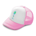 Kids Trucker Hats Be Kind to Our Planet Boys Hats & Girls Hats Cotton