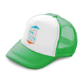 Kids Trucker Hats Be The Change You Wish to See in The World Baseball Cap Cotton