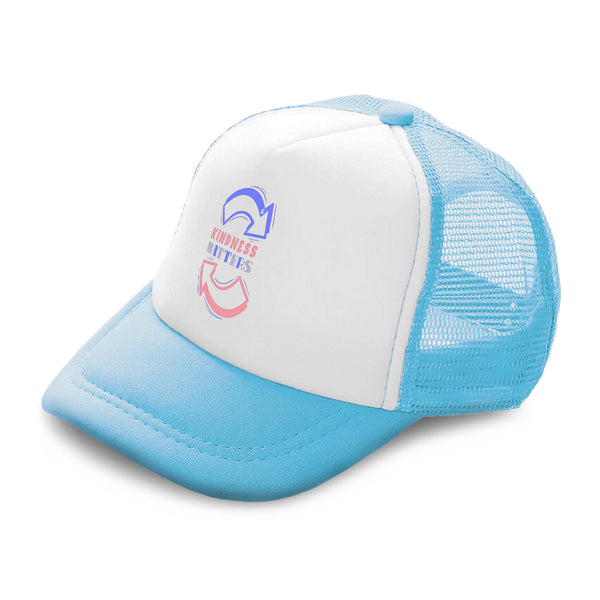 Kids Trucker Hats Kindness Matters C Boys Hats & Girls Hats Baseball Cap Cotton - Cute Rascals