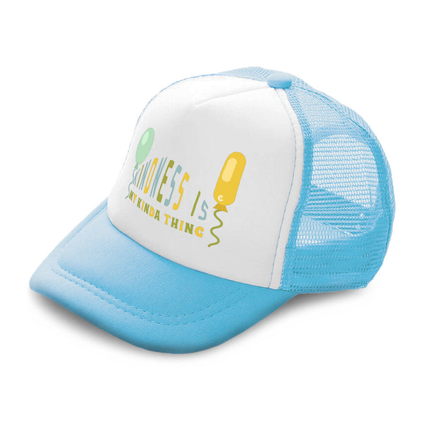 Kids Trucker Hats Kindness Is My Kind Thing Boys Hats & Girls Hats Cotton - Cute Rascals