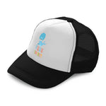 Kids Trucker Hats Free Spirit Seal Boys Hats & Girls Hats Baseball Cap Cotton - Cute Rascals