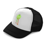 Kids Trucker Hats Hug Me Tree Boys Hats & Girls Hats Baseball Cap Cotton - Cute Rascals