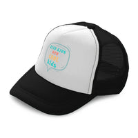 Kids Trucker Hats Kind Kids Are Cool Kids Boys Hats & Girls Hats Cotton - Cute Rascals