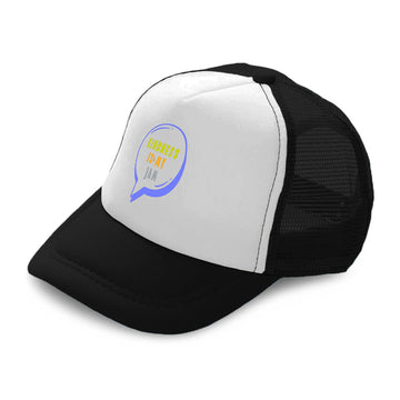 Kids Trucker Hats Kindness Is My Jam Boys Hats & Girls Hats Baseball Cap Cotton