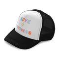 Kids Trucker Hats Love Plus Kindness Boys Hats & Girls Hats Baseball Cap Cotton
