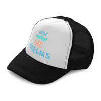 Kids Trucker Hats Little Feminist Big Dreams Frock Boys Hats & Girls Hats Cotton - Cute Rascals