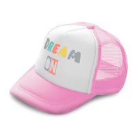 Kids Trucker Hats Dream on Boys Hats & Girls Hats Baseball Cap Cotton - Cute Rascals