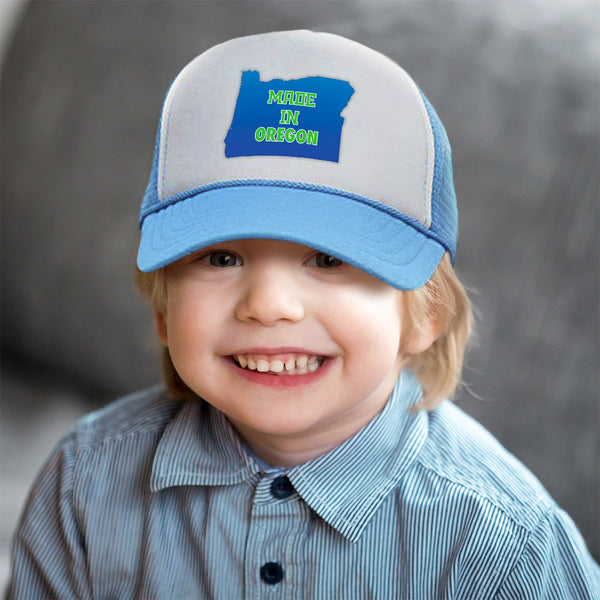 Kids Trucker Hats Made in Oregon A Boys Hats & Girls Hats Baseball Cap Cotton - Cute Rascals