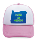 Kids Trucker Hats Made in Oregon A Boys Hats & Girls Hats Baseball Cap Cotton - Cute Rascals