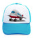 Kids Trucker Hats Airplane Cartoon A Cars & Transportation Airplane Cotton - Cute Rascals