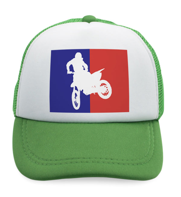 Kids Trucker Hats Motocross Boys Hats & Girls Hats Baseball Cap Cotton - Cute Rascals