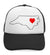 Kids Trucker Hats North Carolina Heart Love States Boys Hats & Girls Hats Cotton - Cute Rascals