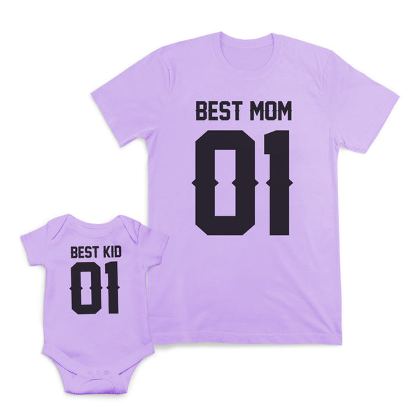 Mom and Baby Matching Outfits Best Kid Mum Mom Mother 01 Cotton