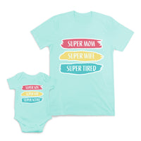 Super Mom Wife Super Kid Son Super Active