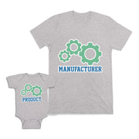 Mom and Baby Matching Outfits Product Settings Manufacturer Icon Cotton