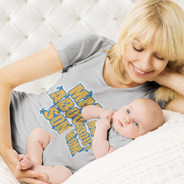 Mom and Baby Matching Outfits Mad About Mom Son Cotton