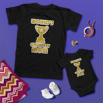 Worlds Greatest Mom Son Trophy Star