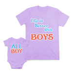 Life Is Better with Boys All Boy Character