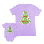 Mom and Baby Matching Outfits I Am on Mommy's Team Cotton